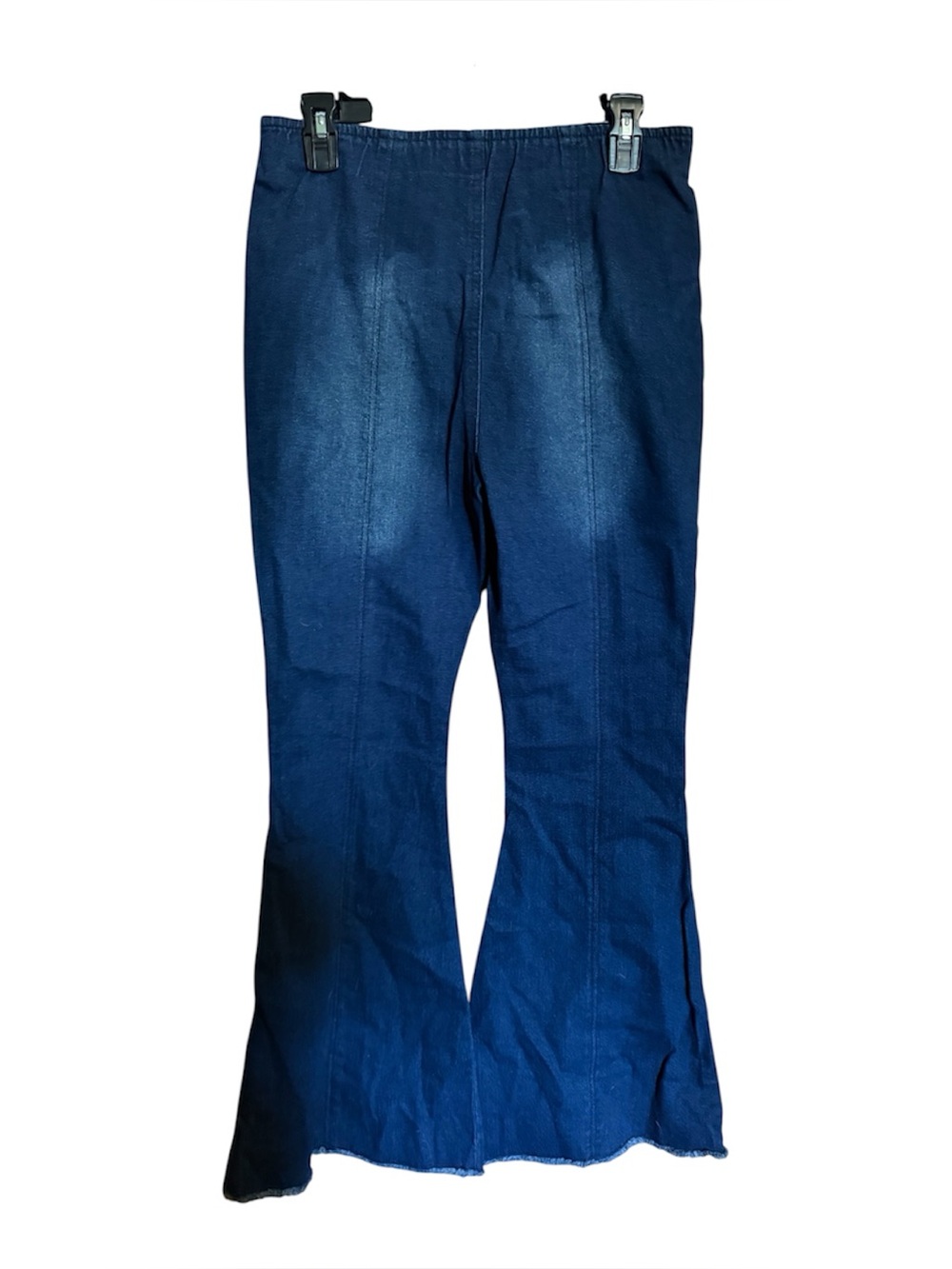 Nobo no boundaries Bell bottom denim elastic waist pullon ladies large juniors